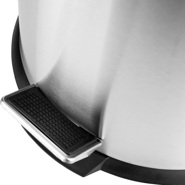 Κάδος Απορριμμάτων (30x37x43) Homely 20lt Inox Matt 01-0073