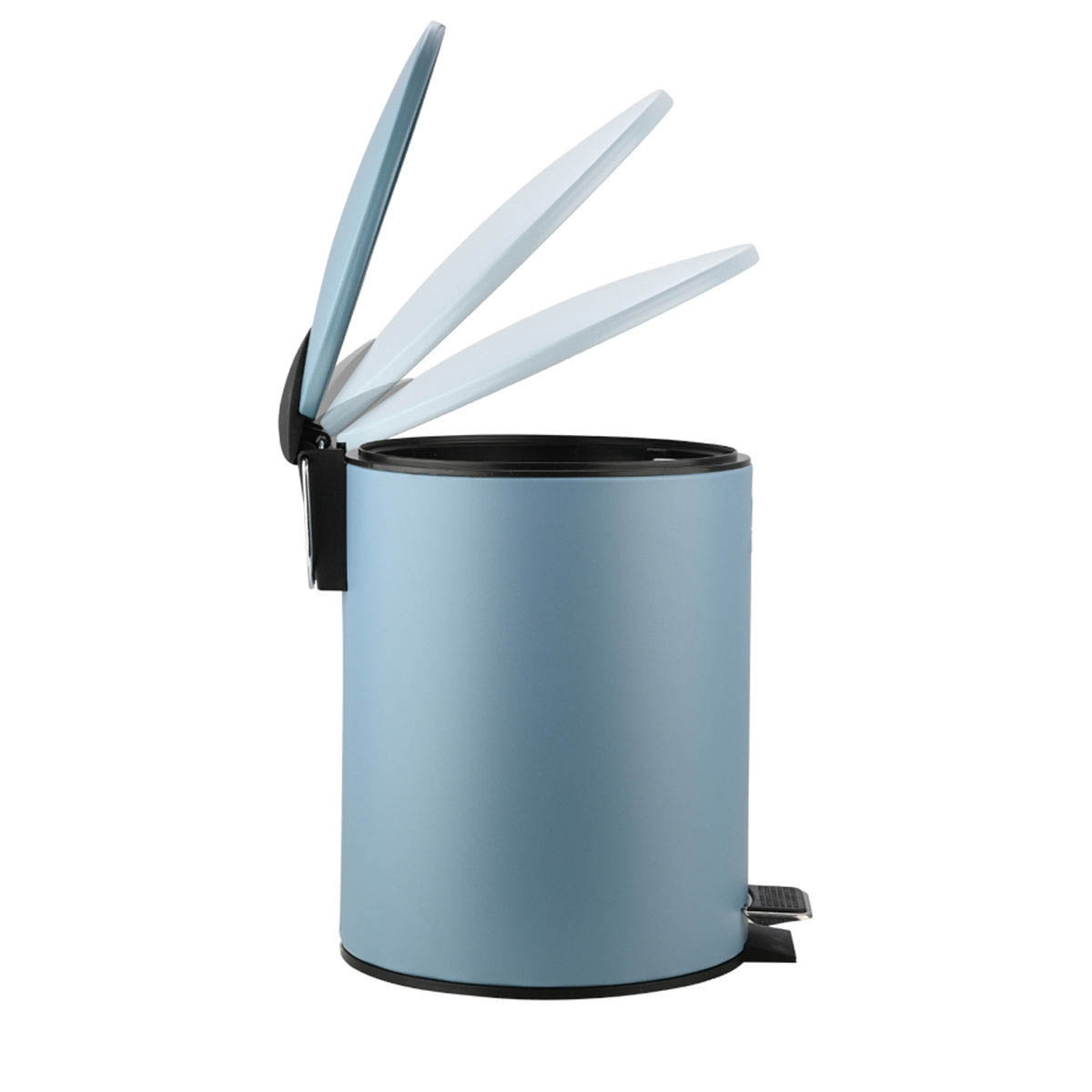 Κάδος Απορριμμάτων Μπάνιου (Φ20x28) Homely 5lt Classic Blue Matt 02-3777 φωτογραφία