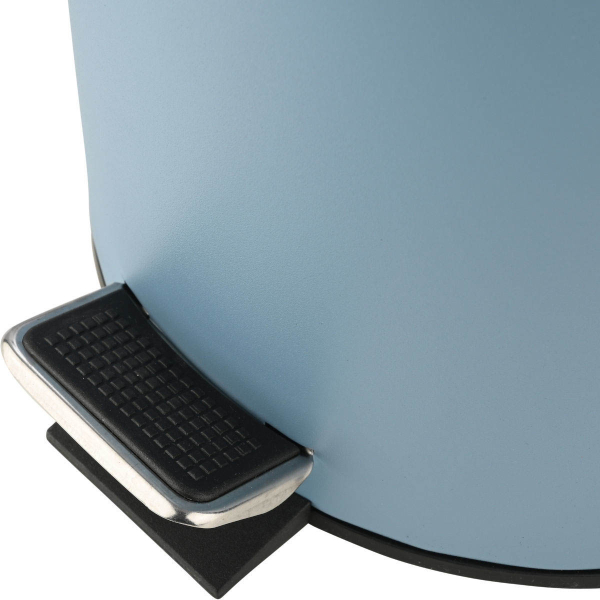 Κάδος Απορριμμάτων Μπάνιου (Φ20x28) Homely 5lt Classic Blue Matt 02-3777