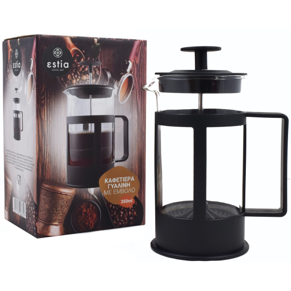 Καφετιέρα Γαλλικού Χειρός Με Έμβολο 600ml Homely 01-8659