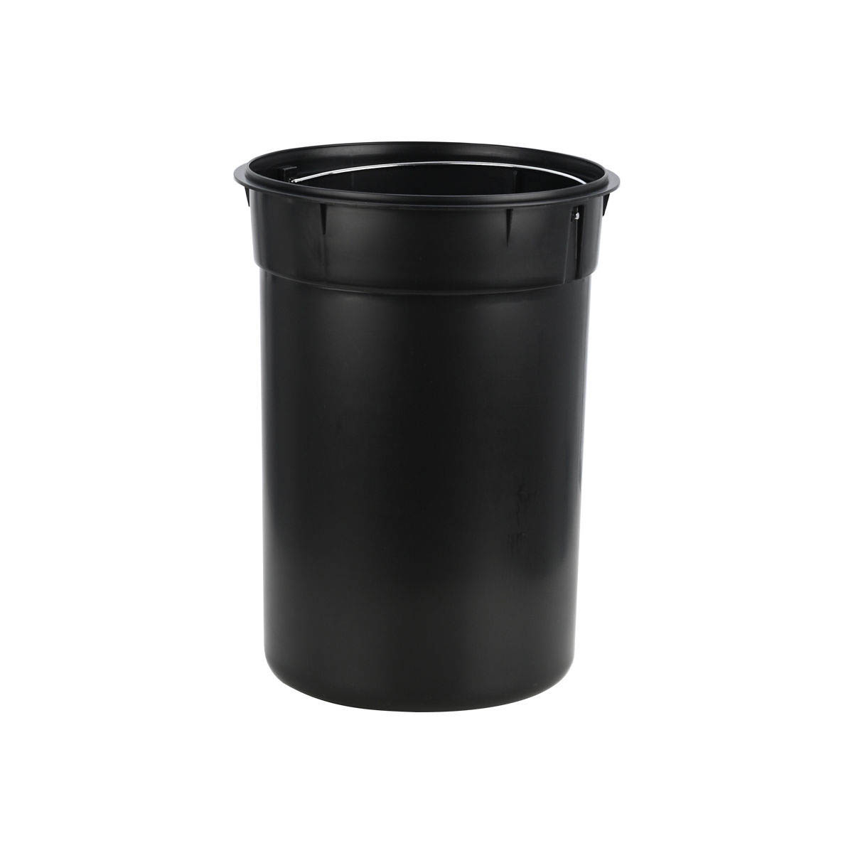 Κάδος Απορριμμάτων Μπάνιου (Φ25X37) Homely 12Lt Inox Matt 02-0066 Home Μπάνιο Αξεσουάρ Κάδοι Spitishop