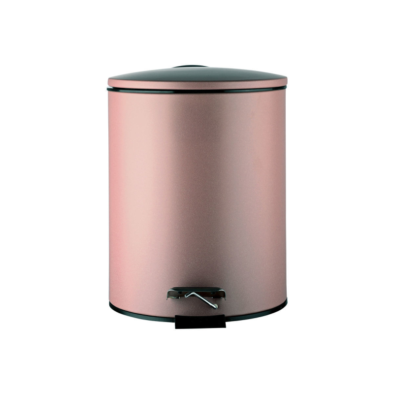 Κάδος Απορριμμάτων Μπάνιου (Φ20x28) Homely 5lt Classic Rose Matt 02-3760