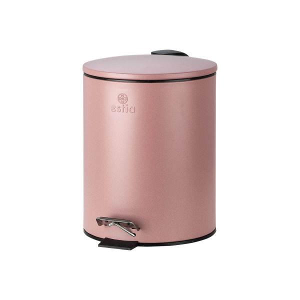 Κάδος Απορριμμάτων Μπάνιου (Φ20x28) Homely 5lt Classic Rose Matt 02-3760