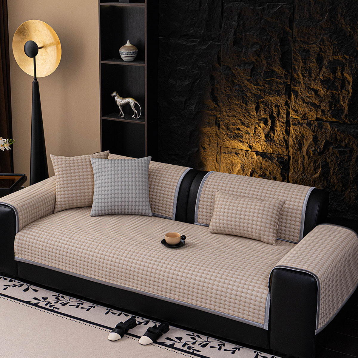 Ανώστρωμα Καναπέ (90x180) Melinen Soleil Greige