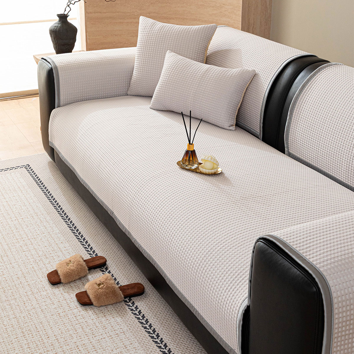 Ανώστρωμα Καναπέ (90x210) Melinen August Silver