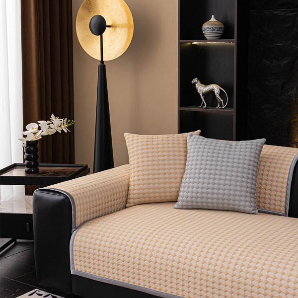 Ανώστρωμα Για Μπράτσο Καναπέ (90x90) Melinen Soleil Beige