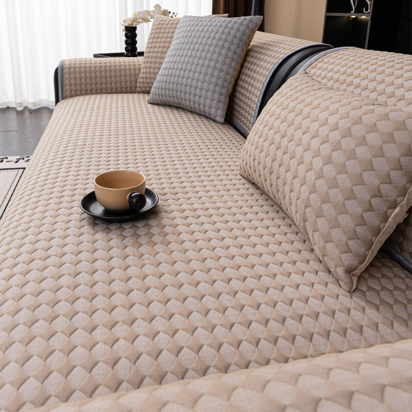 Ανώστρωμα Για Μπράτσο Καναπέ (90x90) Melinen Soleil Greige