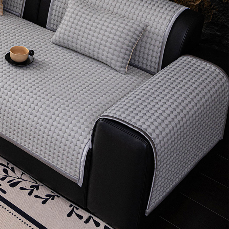 Ανώστρωμα Για Μπράτσο Καναπέ (90x90) Melinen Soleil Grey