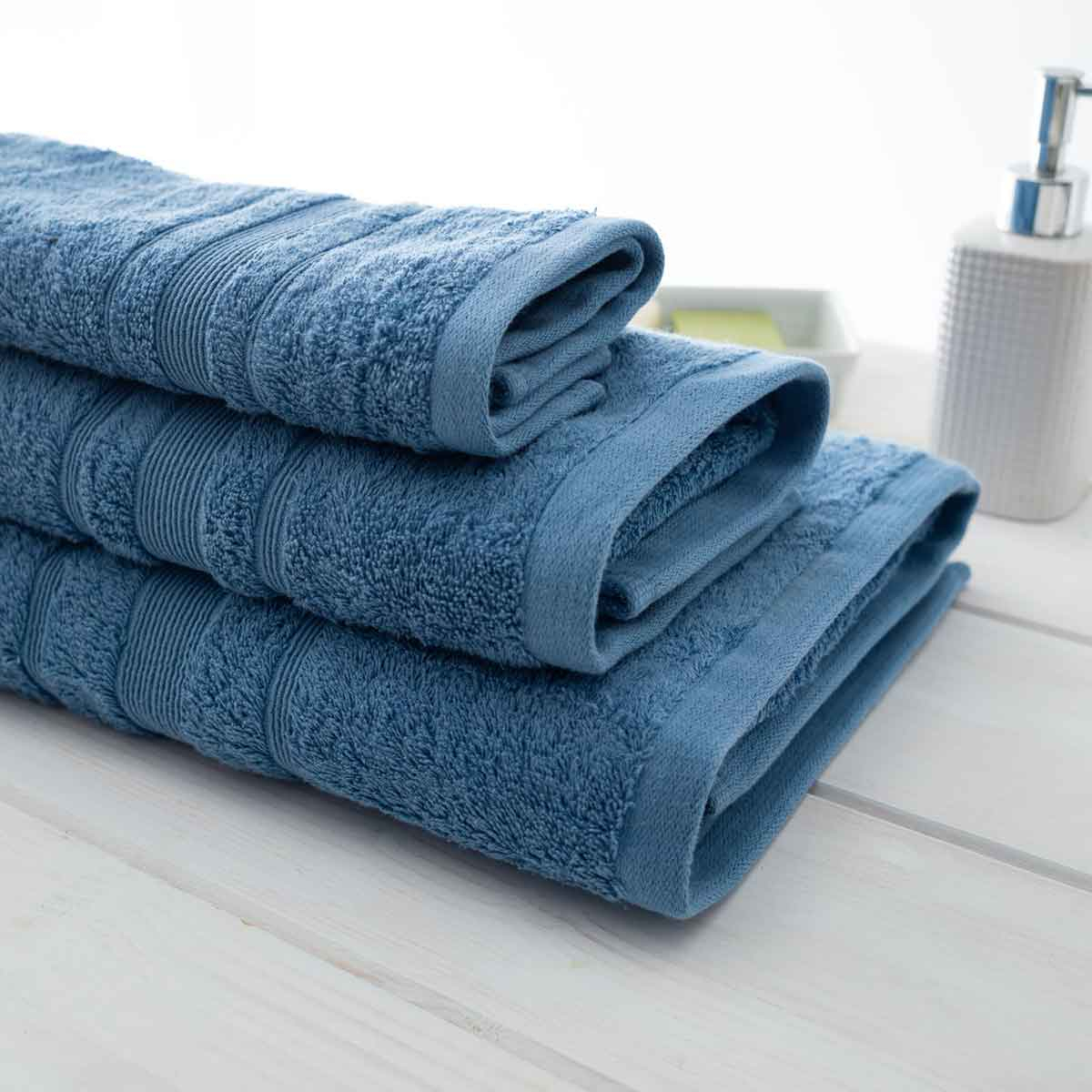 Πετσέτα Προσώπου (50x100) Vesta Sithonia 550gsm 508-BLUE 508-BLUE