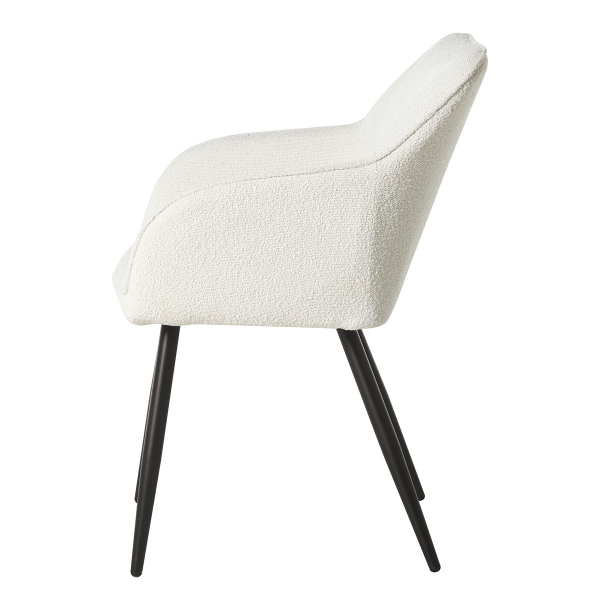 Καρέκλα Τραπεζαρίας (57x61x85) Spitishop Cadair Bukle Ecru