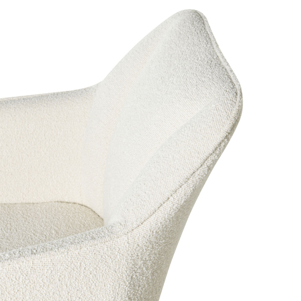 Καρέκλα Τραπεζαρίας (57x61x85) Spitishop Cadair Bukle Ecru