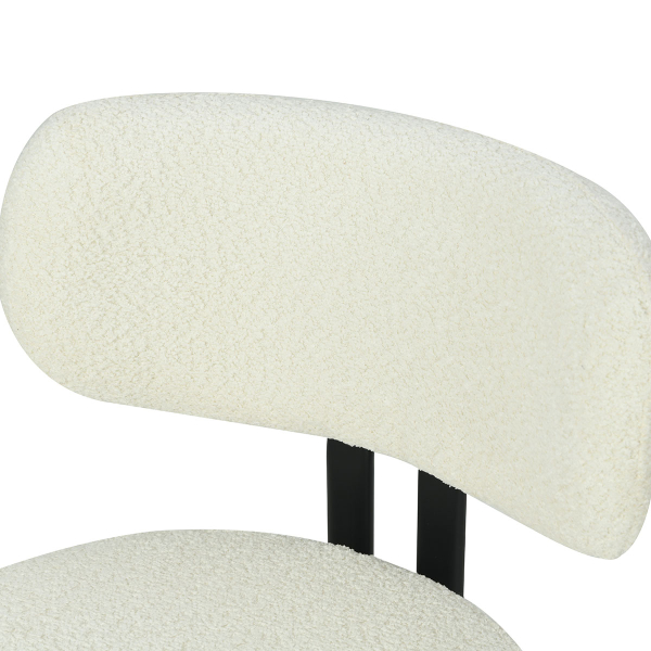 Καρέκλα Τραπεζαρίας (56x56x82) Spitishop Stefan Ecru/Black