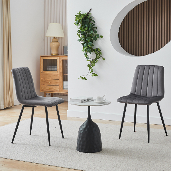 Καρέκλα Τραπεζαρίας (45x56x88) Spitishop Lorelay Grey