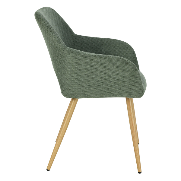 Καρέκλα Τραπεζαρίας (60.5x55x83) Spitishop Tiyana Green