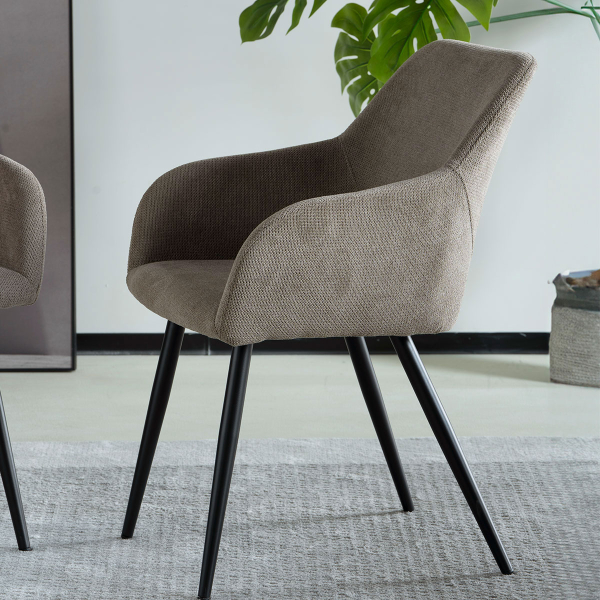 Καρέκλα Τραπεζαρίας (60.5x55x83) Spitishop Tiyana Beige