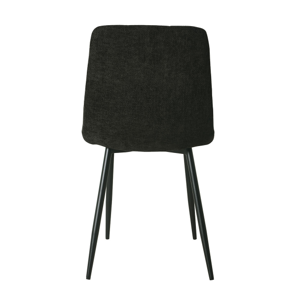 Καρέκλα Τραπεζαρίας (55x45x88) Spitishop Stol Black