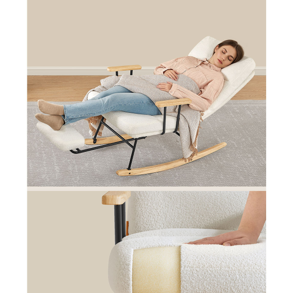 Πολυθρόνα Relax Κουνιστή (97x64x100) Songmics LYY016W01