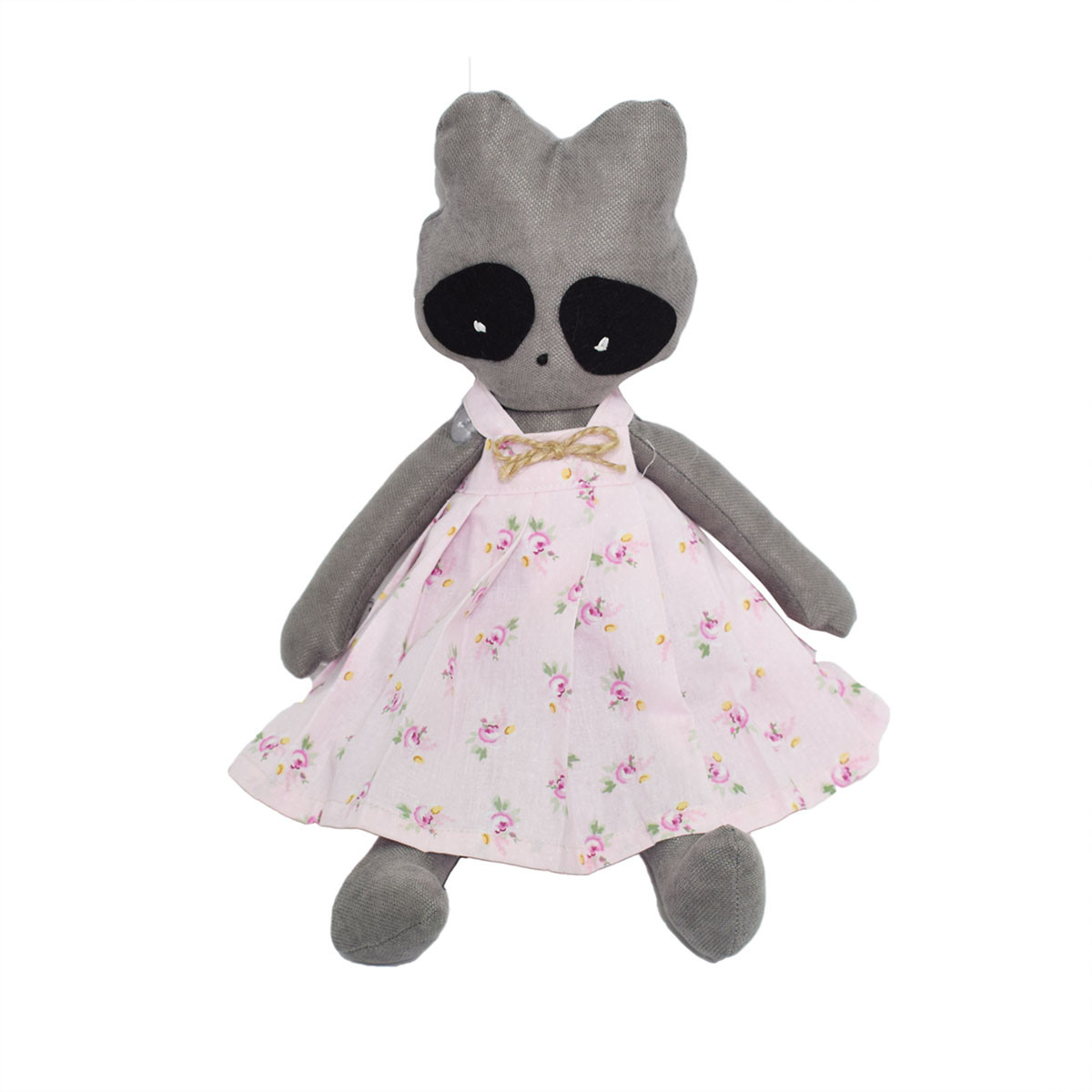 Μαλακό Παιχνίδι Cigit Raccoon Doll Pink 116749