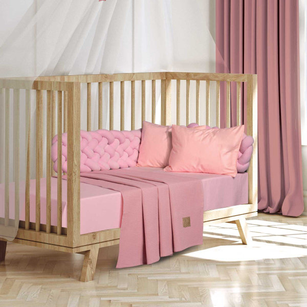 Κουβέρτα Πικέ Αγκαλιάς (80x110) Greenwich Polo Club Baby 8873 Nude