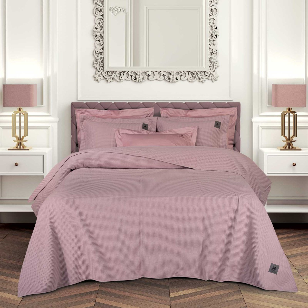 Κουβερλί King Size (240x250) Greenwich Polo Club Essential Dots 3976 Nude