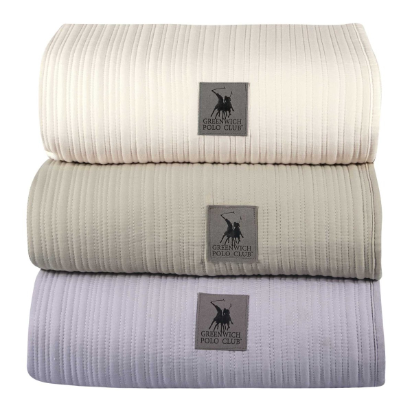 Κουβερλί King Size (240x250) Greenwich Polo Club Essential Lines 4454 Lilac