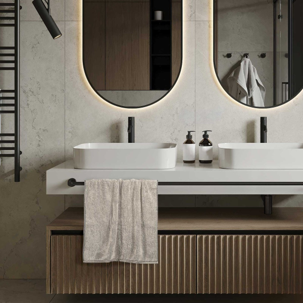 Πετσέτες Μπάνιου (Σετ 3τμχ) Greenwich Polo Club Cozy 4129 Black 480gsm