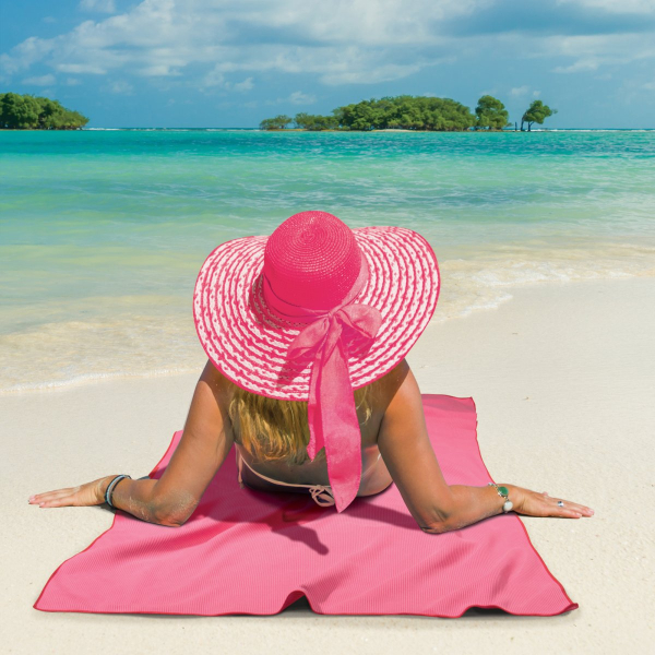 Πετσέτα Microfiber (80x180) Greenwich Polo Club Beach 4170 Blush Pink