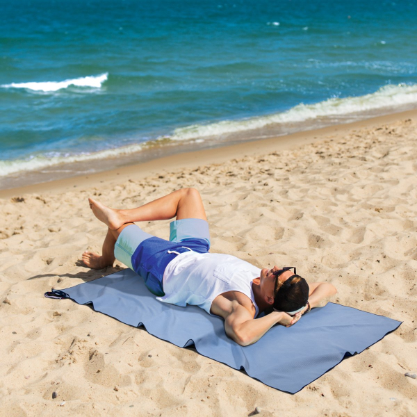 Πετσέτα Microfiber (80x180) Greenwich Polo Club Beach 5230 Haze Blue