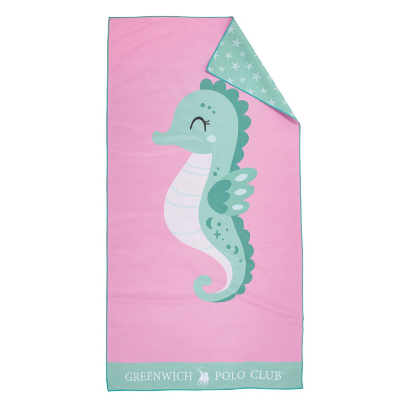 Παιδική Πετσέτα Θαλάσσης Microfiber (70x140) 2 Όψεων Greenwich Polo Club Junior 4176