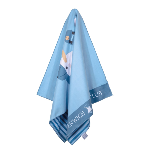 Παιδική Πετσέτα Θαλάσσης Microfiber (70x140) 2 Όψεων Greenwich Polo Club Junior 4177