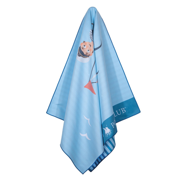 Παιδική Πετσέτα Θαλάσσης Microfiber (70x140) 2 Όψεων Greenwich Polo Club Junior 4178