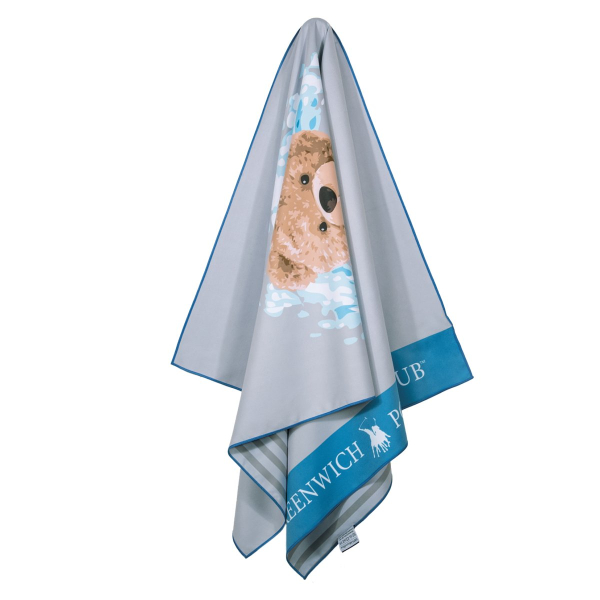 Παιδική Πετσέτα Θαλάσσης Microfiber (70x140) 2 Όψεων Greenwich Polo Club Junior 4179