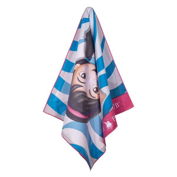 Παιδική Πετσέτα Θαλάσσης Microfiber (70x140) 2 Όψεων Greenwich Polo Club Junior 4180