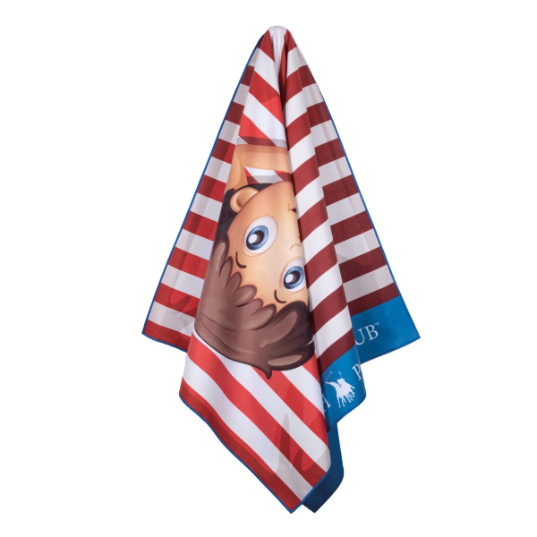 Παιδική Πετσέτα Θαλάσσης Microfiber (70x140) 2 Όψεων Greenwich Polo Club Junior 4181