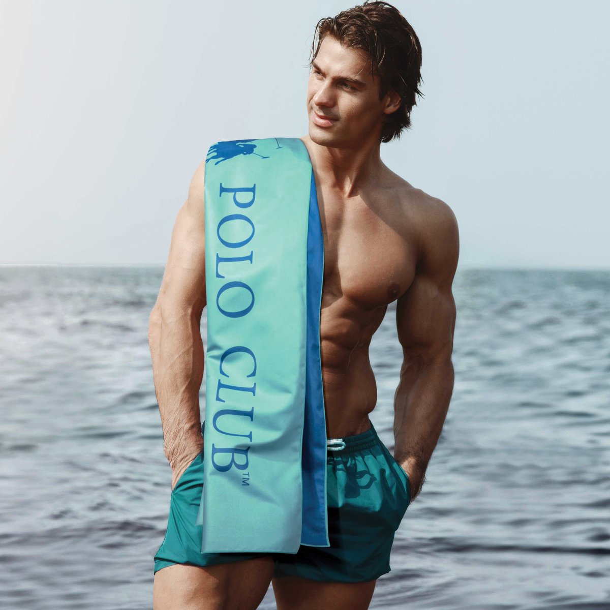 Πετσέτα Θαλάσσης Microfiber 2 Όψεων (80X170) Greenwich Polo Club Beach 5212 Home Πετσέτες Ενηλίκων Spitishop