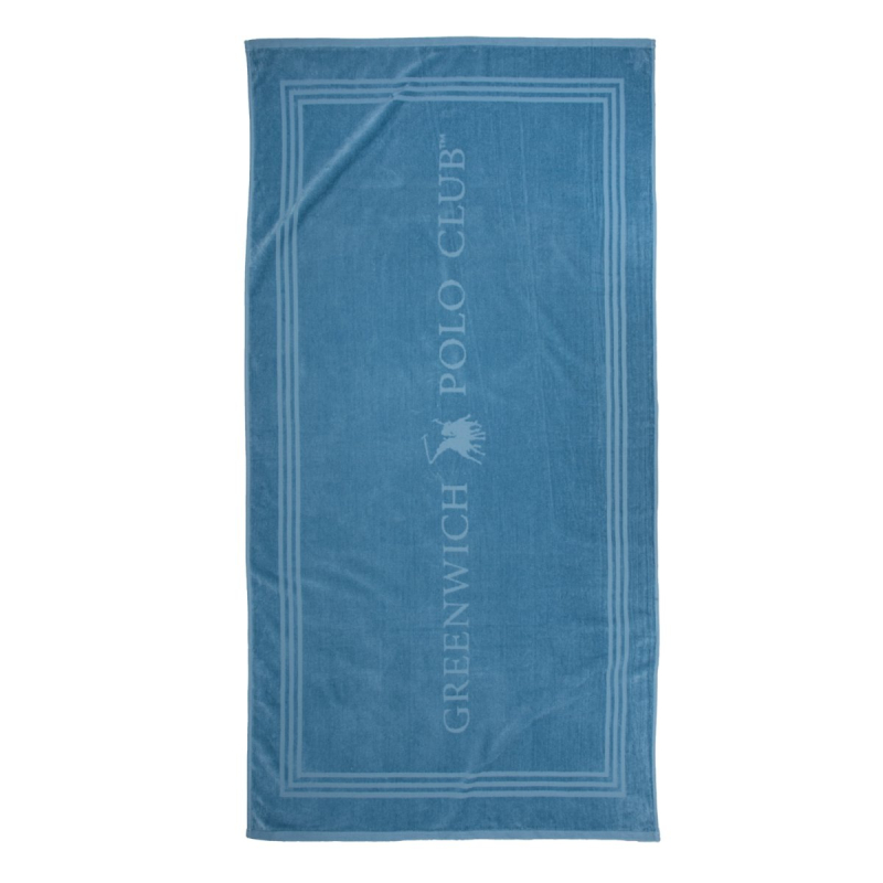 Πετσέτα Θαλάσσης (90x170) Greenwich Polo Club Beach 5201 Dusty Blue