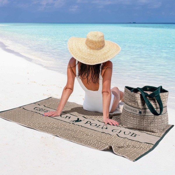 Πετσέτα Θαλάσσης (90x180) Greenwich Polo Club Beach 5229