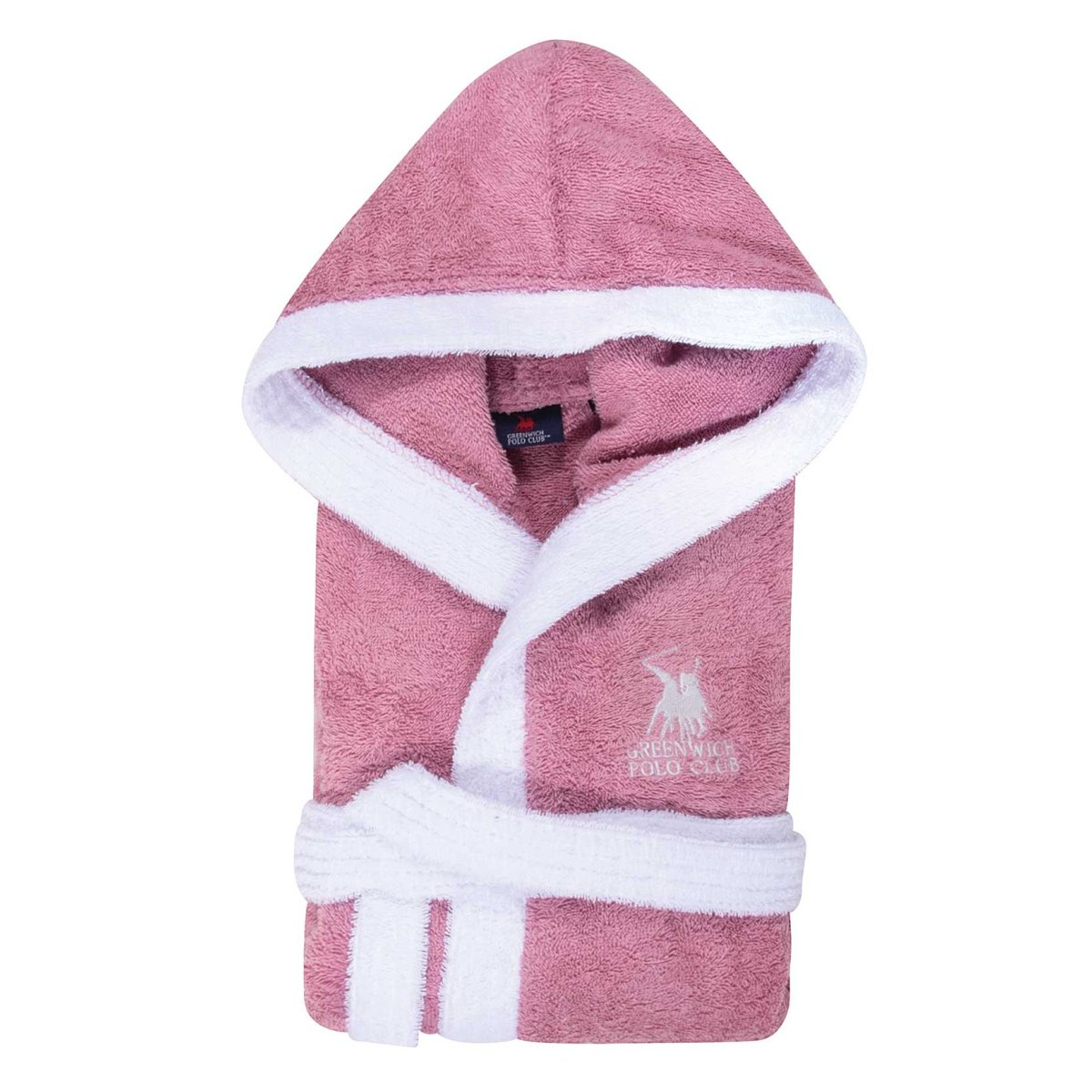 Παιδικό Μπουρνούζι Greenwich Polo Club Baby 8619 Pink No12 No12