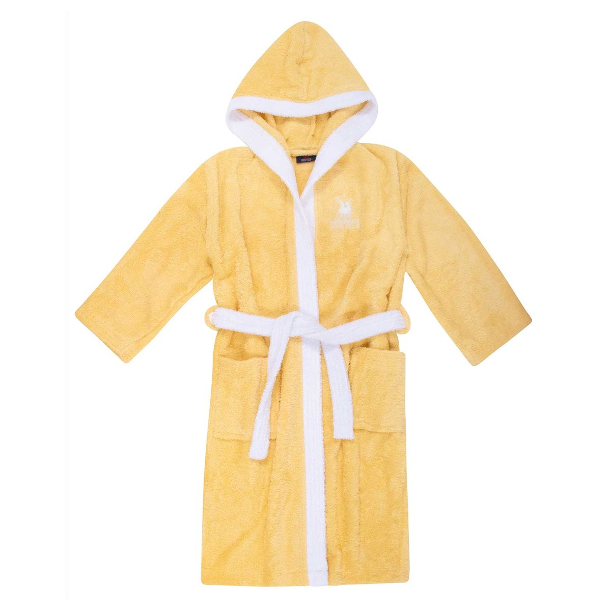 Παιδικό Μπουρνούζι Greenwich Polo Club Baby 8621 Yellow No12 Home Παιδικά Μπουρνούζια - Βρεφικά Spitishop