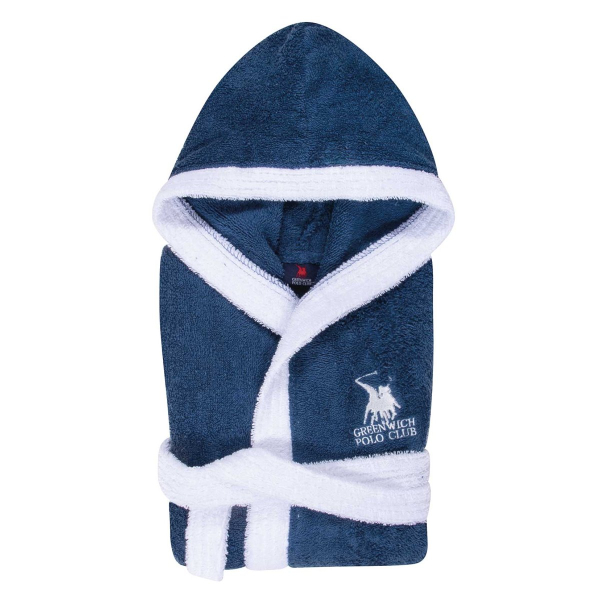 Παιδικό Μπουρνούζι Greenwich Polo Club Baby 8624 D.Blue