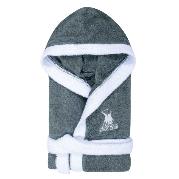 Παιδικό Μπουρνούζι Greenwich Polo Club Baby 8623 D.Grey