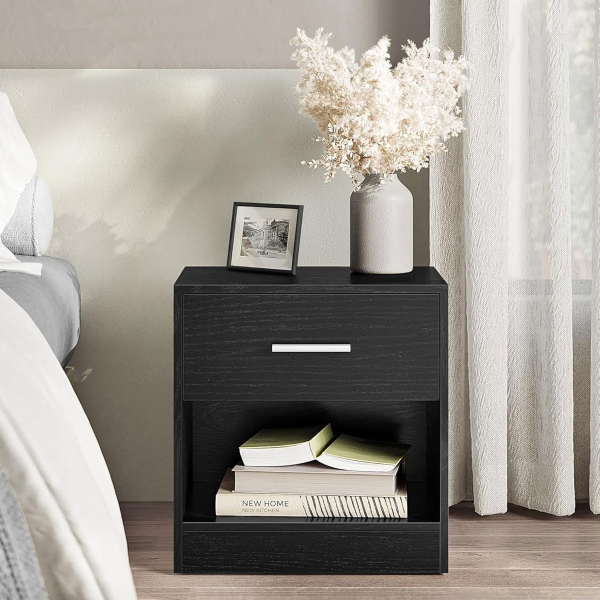 Κομοδίνο Με Συρτάρι & Ράφι (39x28x41) Vasagle LET619T56