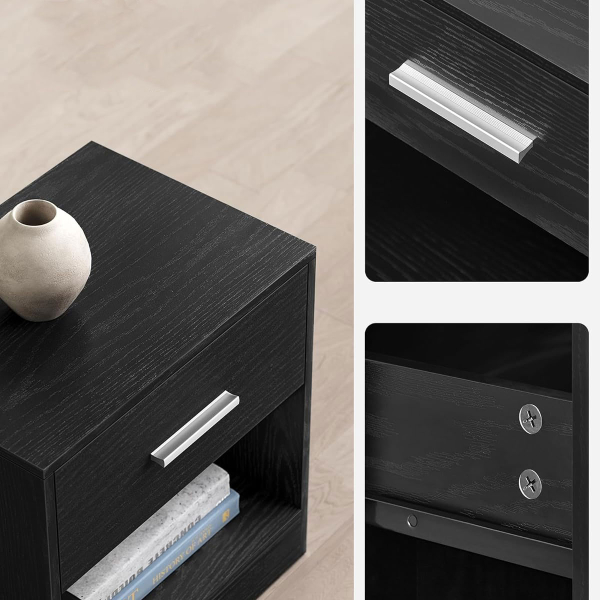 Κομοδίνο Με Συρτάρι & Ράφι (39x28x41) Vasagle LET619T56