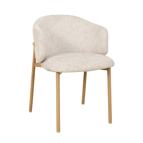 Καρέκλα Τραπεζαρίας (59.5x56x78) Spitishop Arken Ecru