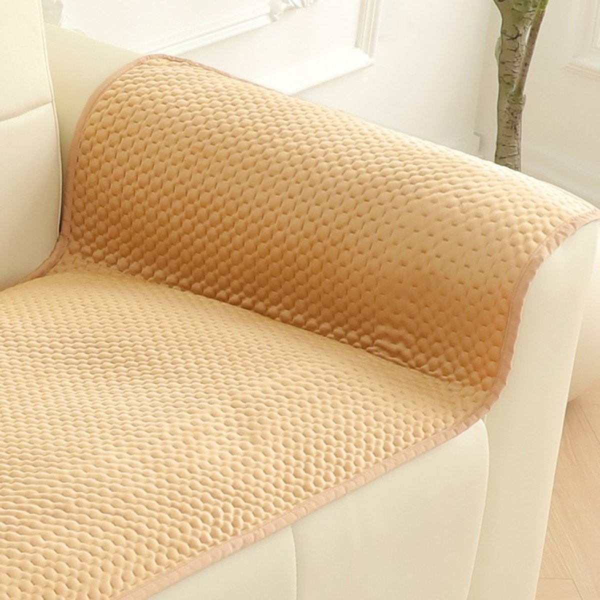 Βελουτέ Τραβέρσα Κρεβατιού (55X250) Melinen Omnia Beige Home Λευκά Είδη Κρεβατοκάμαρας Τραβέρσες Spitishop