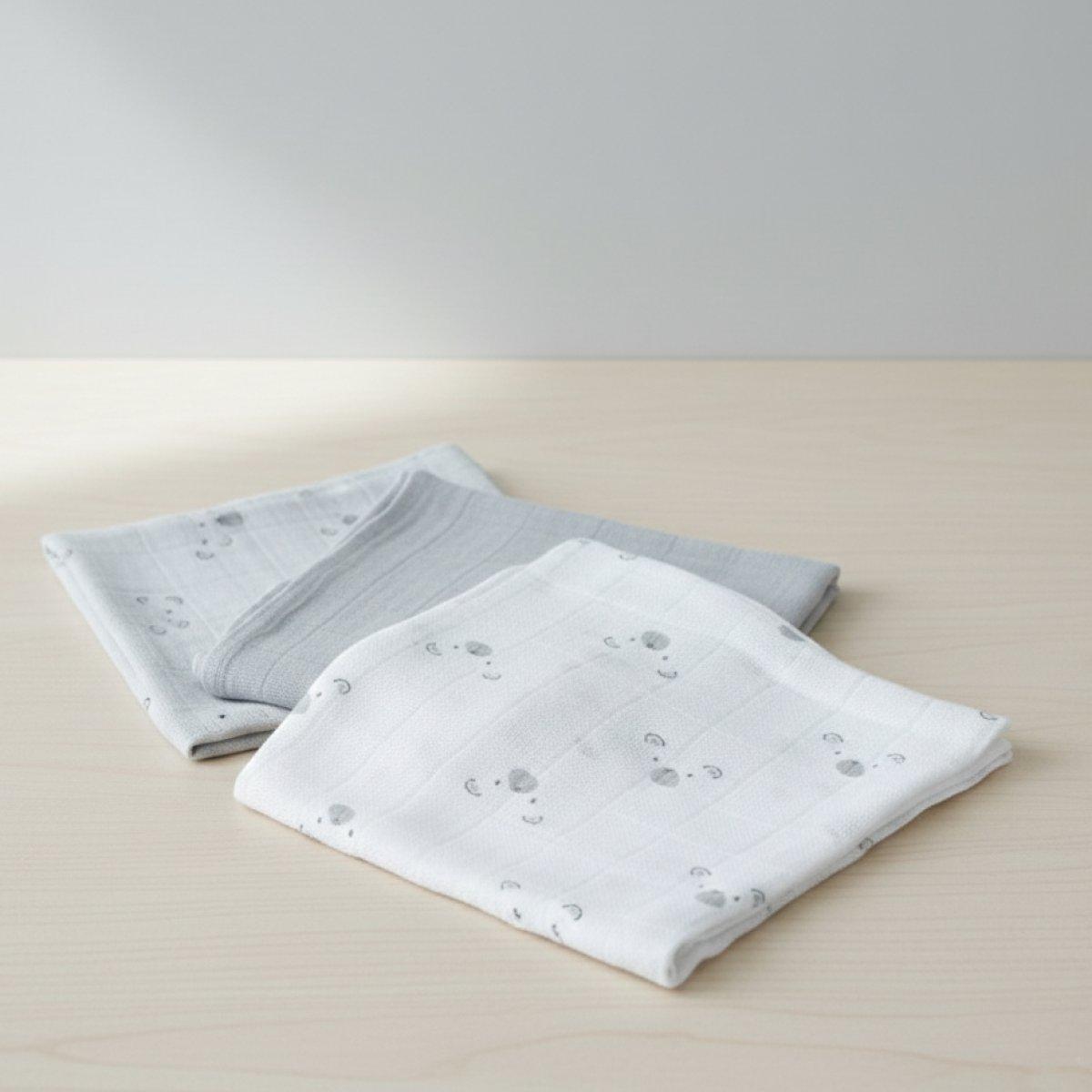 Μουσελίνες/Πάνες Αγκαλιάς (Σετ 3τμχ) Gamberritos Bears Γκρι 9274G-9