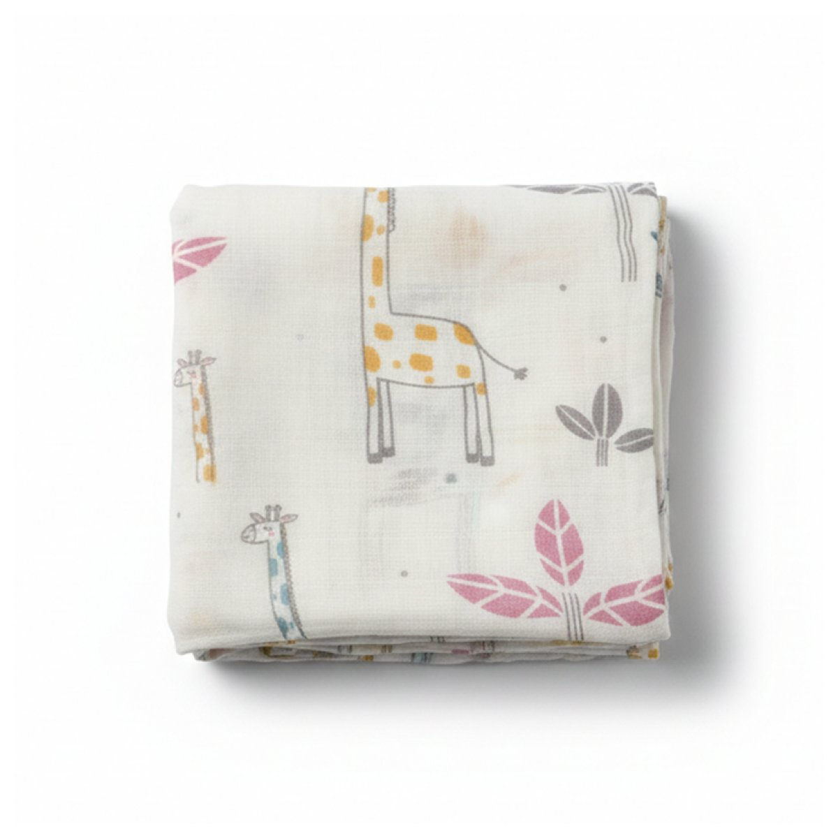 Μουσελίνα/Πάνα Αγκαλιάς (120x120) Gamberritos Happy Giraffes 11027