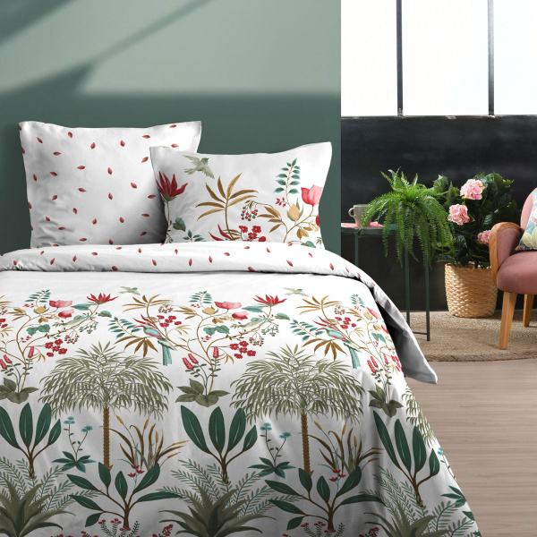 Παπλωματοθήκη Υπέρδιπλη 2 Όψεων (240x220) + Διακοσμητικές Μαξιλαροθήκες S-F Antillia Multicolor HP3D822001