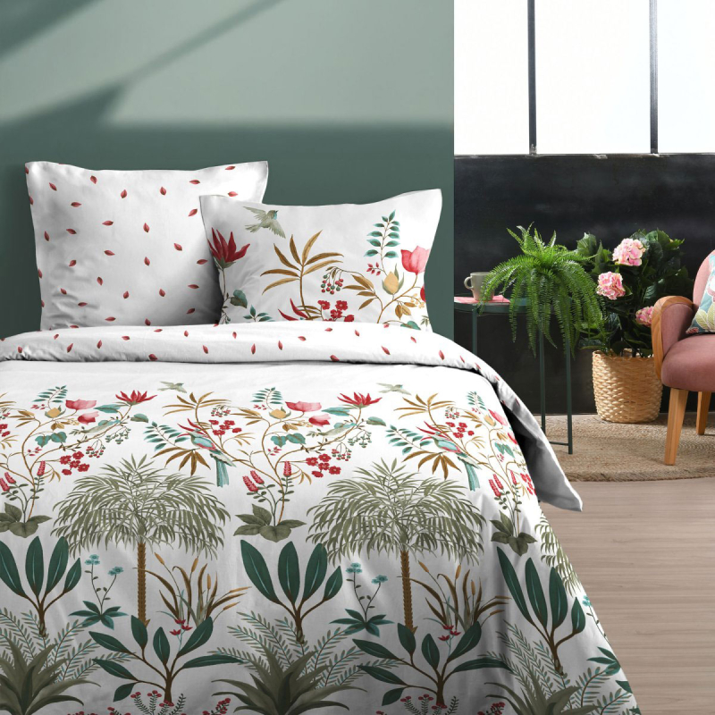 Παπλωματοθήκη Υπέρδιπλη 2 Όψεων (240x220) + Διακοσμητικές Μαξιλαροθήκες S-F Antillia Multicolor HP3D822001