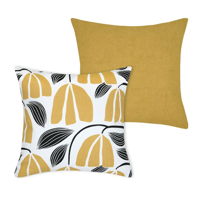 Διακοσμητική Μαξιλαροθήκη 2 Όψεων (40x40) S-F Sharon Mustard C0D983001H